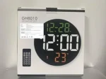Encendedor Cigarrera — Reloj Digital Circular De Pared