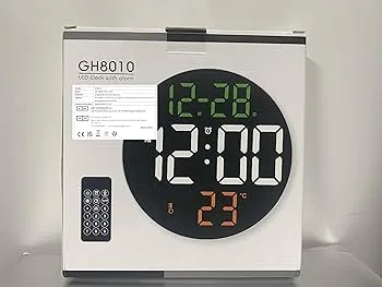 Encendedor Cigarrera — Reloj Digital Circular De Pared