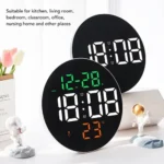 Encendedor Cigarrera — Reloj Digital Circular De Pared