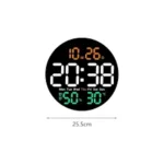Encendedor Cigarrera — Reloj Digital Circular De Pared