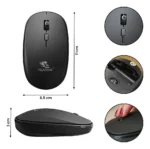 Mouse Inalámbrico Con Adaptador