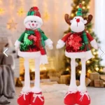 Muñecos Navideños De Peluche 60CM (musical & Luces)