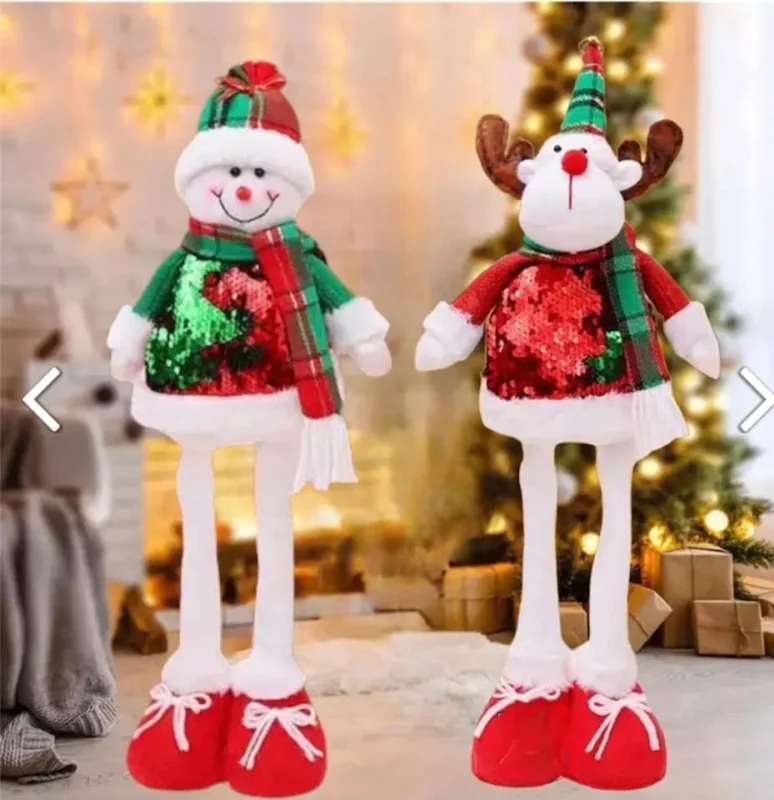 Muñecos Navideños De Peluche 60CM (musical & Luces)