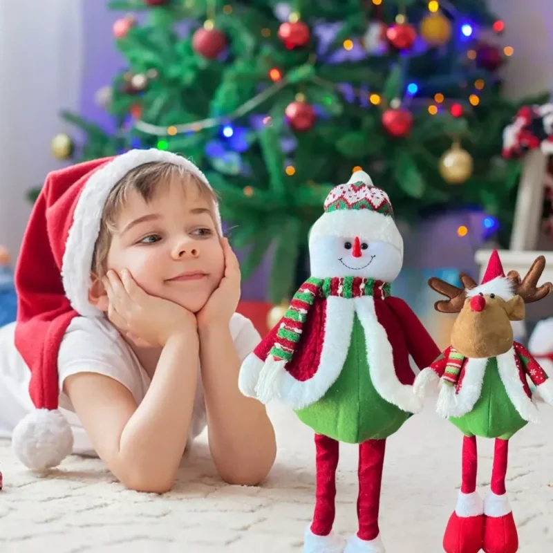 Muñecos Navideños De Peluche 60CM (musical & Luces)