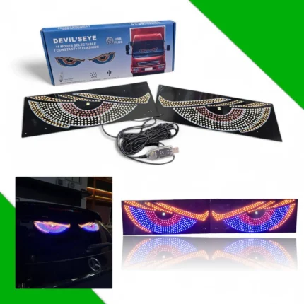 Ojos LED Para Auto (entrada USB)