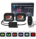 Ojos LED Para Moto (incluye Control)