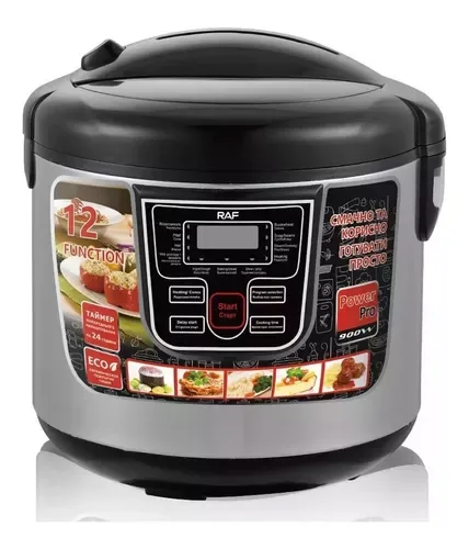 Olla Multicocción 12 En 1 Multifuncional 900W & 5 Litros