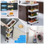 Organizador 4 Niveles Con Ruedas