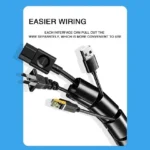 Organizador De Cables Con Cierre