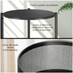 Organizador De Cocina 5 Niveles Con Ruedas (30cm Radio X 95CM Alto)