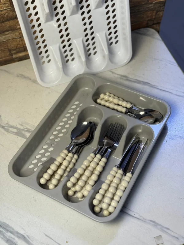 Organizador De Cubiertos Con Escurridor