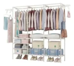 Organizador De Ropa 3 Cuerpos Multifuncional (165 X 35 X 175cm)