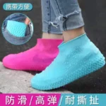 Pack 02 Cubre Zapatos Antideslizantes & Estirables (lluvia Y Lodo)