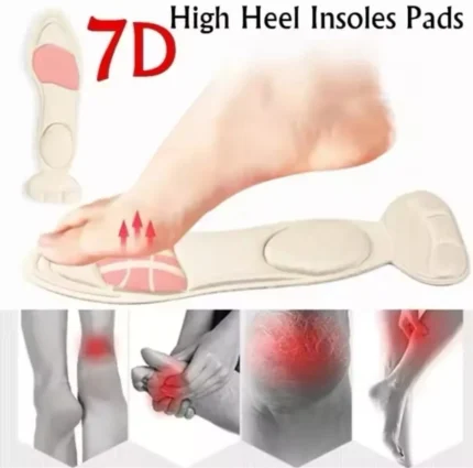 Pack (02) Plantillas Con Taloneras Acolchadas