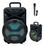 Parlante Bluetooth 8 (incluye Micrófono, Puerto USB, Micro SD, Radio)