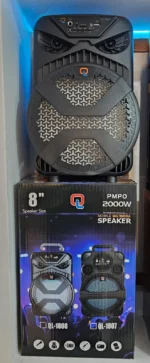 Parlante Bluetooth 8 (incluye Micrófono, Puerto USB, Micro SD, Radio)