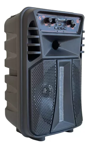 Parlante Bluetooth 8 (incluye Micrófono, Puerto Usb, Micro Sd, Radio) — Parlante Bluetooth Con Microfono Karaoke