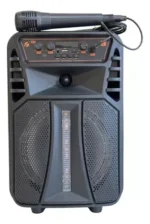 Parlante Bluetooth 8 (incluye Micrófono, Puerto Usb, Micro Sd, Radio) — Parlante Bluetooth Con Microfono Karaoke
