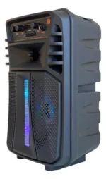 Parlante Bluetooth 8 (incluye Micrófono, Puerto Usb, Micro Sd, Radio) — Parlante Bluetooth Con Microfono Karaoke