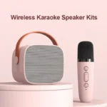 Parlante Karaoke Con Micrófono Inalámbrico Bluetooth