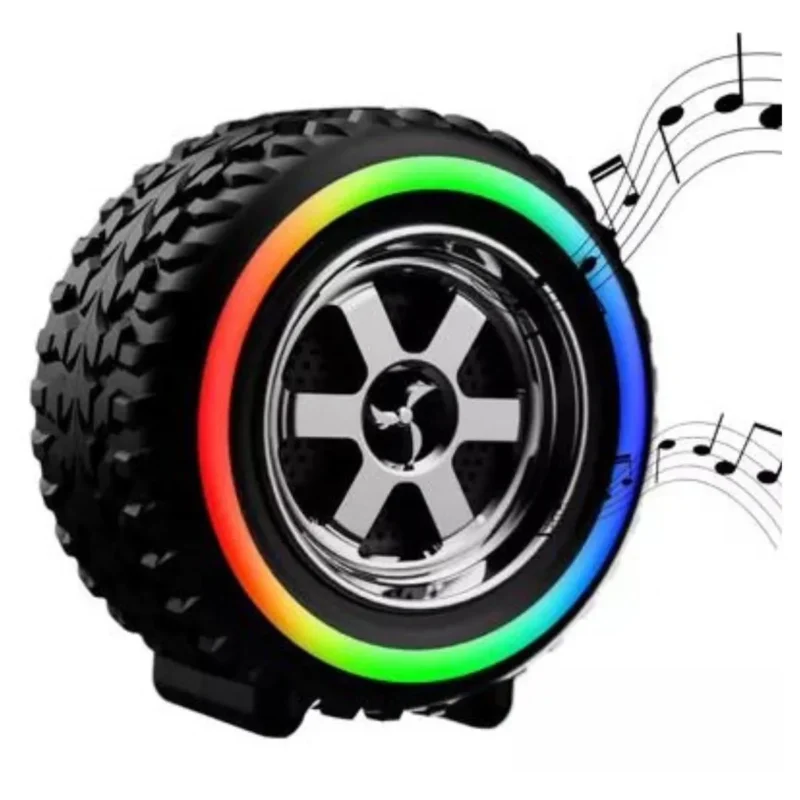 Parlante Llanta Bluetooth RGB