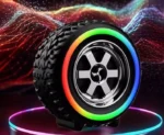 Parlante Llanta Bluetooth RGB