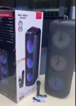 Parlante Triple Bluetooth Super BASS Incluye Control & Micrófono Inalámbrico