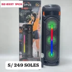 Parlante Triple Bluetooth Super BASS Incluye Control & Micrófono Inalámbrico
