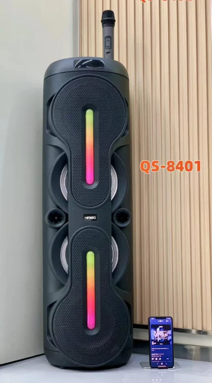 Parlante Triple Bluetooth Super Bass Incluye Control & Micrófono Inalámbrico — Cuatro Bass