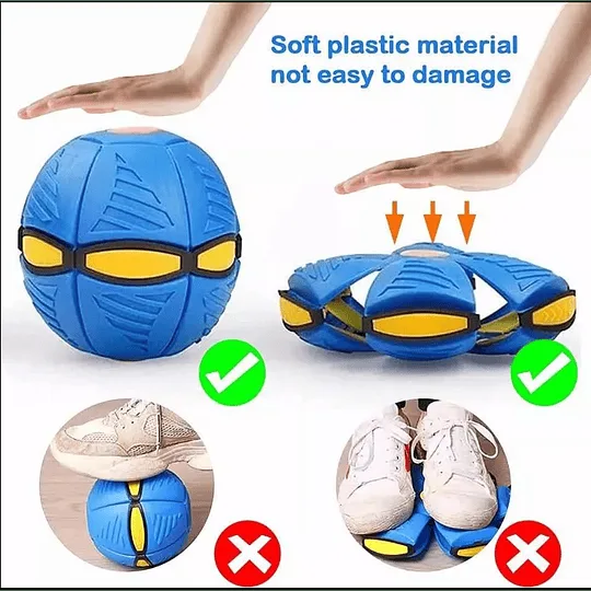 Pelota Voladora Ovni Con Luces