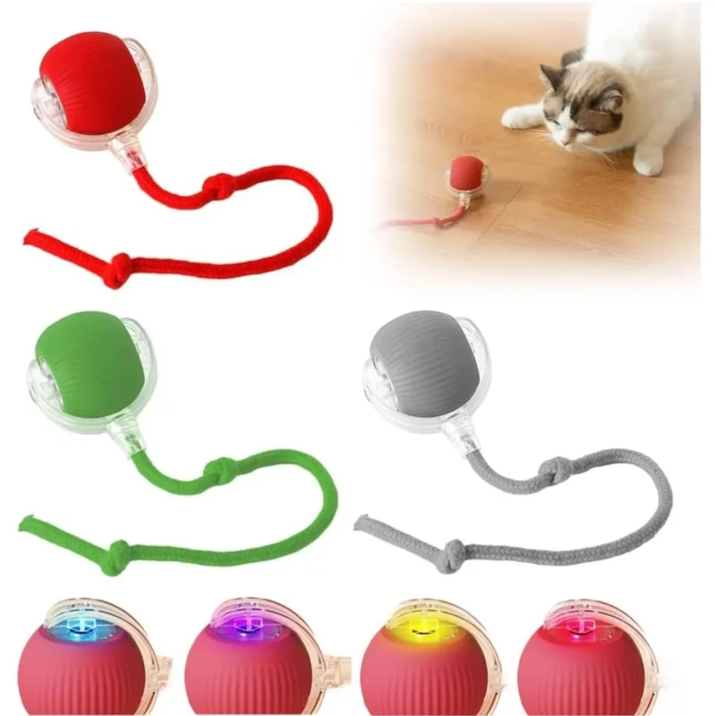 Pelotita Interactiva Para Mascotas (recargable)