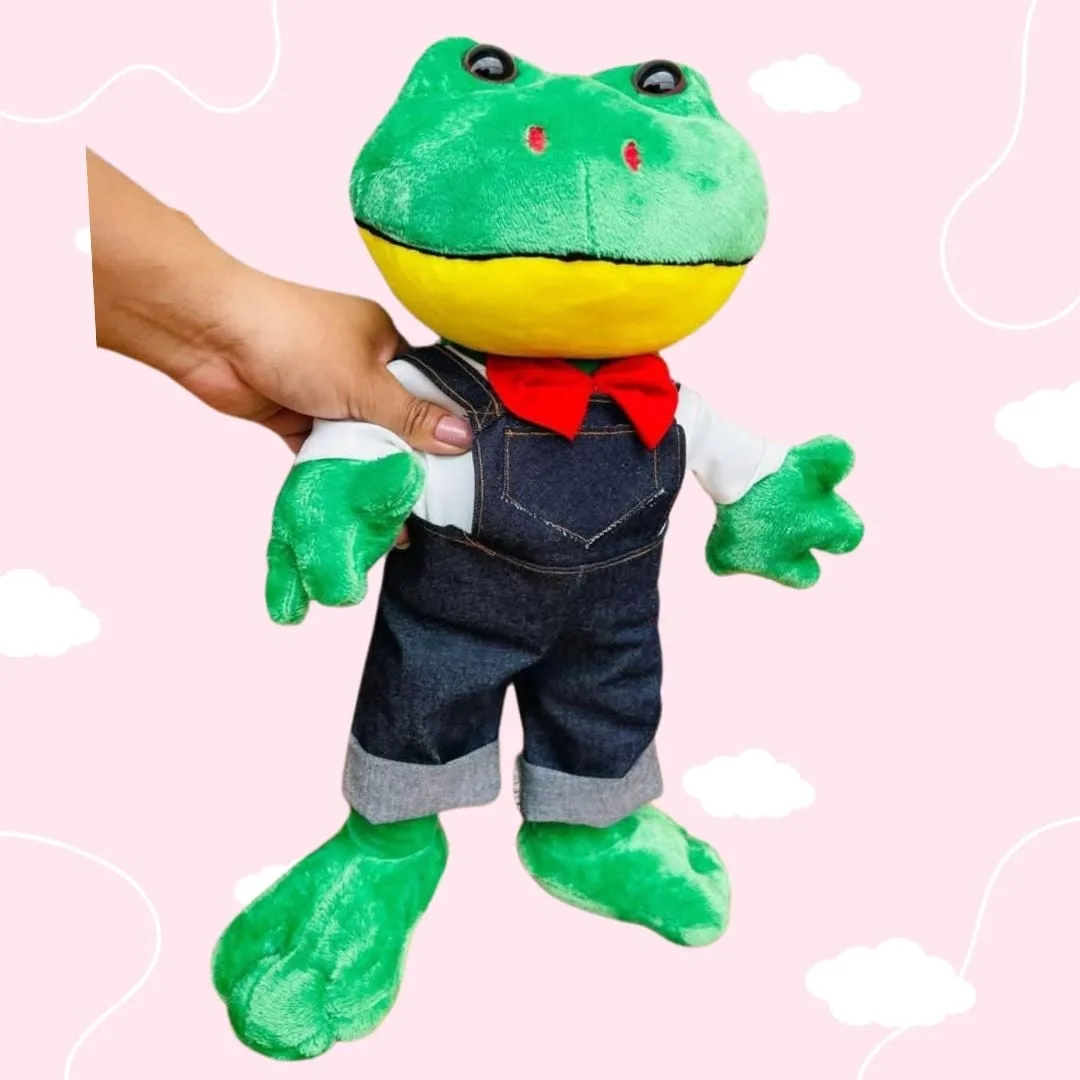 Peluche Rana RENE 40CM — foto 1 Peluche Rana RENE 40CM