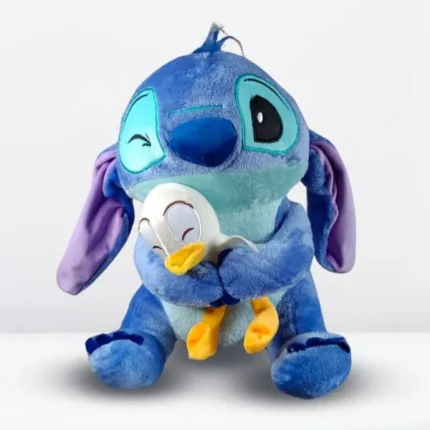 Peluche Stitch Con Patito (32cm)