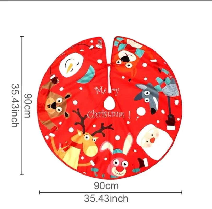 Piso De Árbol Navideño 90CM