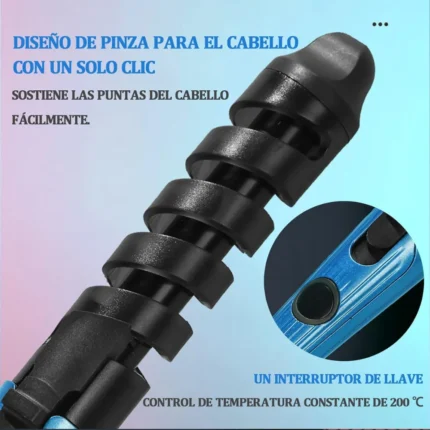 Plancha Nano Titanium PRO + Rizador + Peine