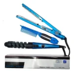 Plancha Nano Titanium PRO + Rizador + Peine