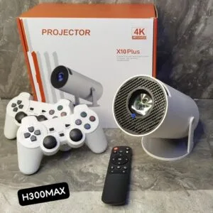 Proyector Gamer Full HD SMART 4K, Android & Play Store (incluye 2 Mandos)