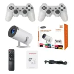 Proyector Gamer Full HD SMART 4K, Android & Play Store (incluye 2 Mandos)