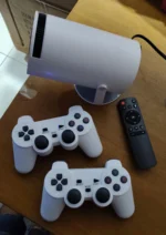 Proyector Gamer Full HD SMART 4K, Android & Play Store (incluye 2 Mandos)