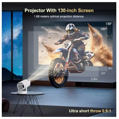 Proyector Gamer PRO 4K SMART + Game Stick + 2 Mandos