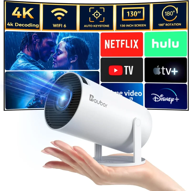Proyector Multifuncional FULL HD SMART 4K Android & Play Store