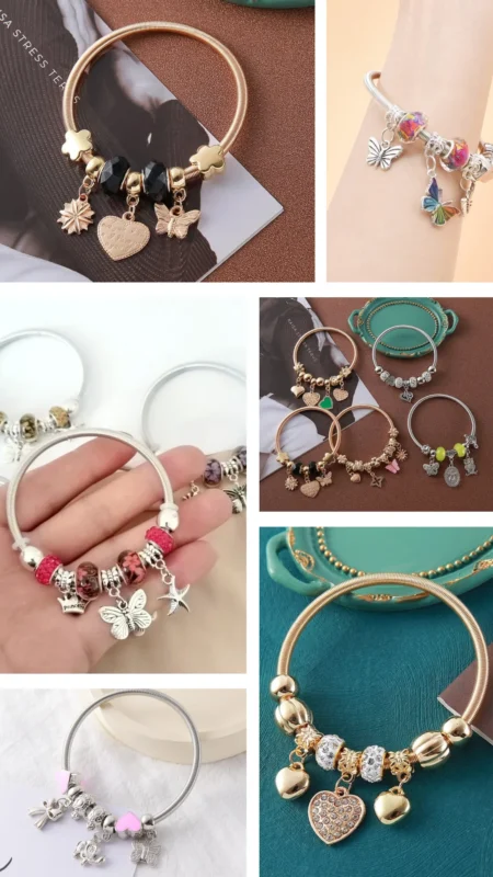 Pulsera Con Chamrs
