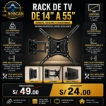 Rack De Televisor Retractil