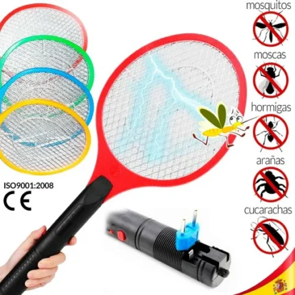 Raqueta Electrica Antizancudos E Insectos
