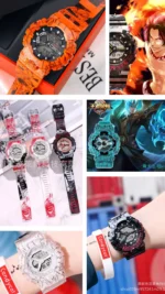 Reloj Anime Con Estuche Elegante