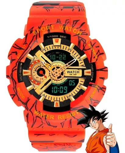 Reloj Anime Con Estuche Elegante