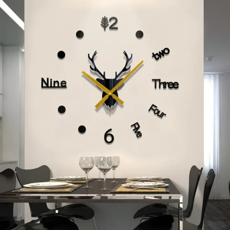Reloj De Pared 3D