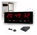 Reloj Digital De Pared (hora, Fecha, Días, Temperatura, Alarma)