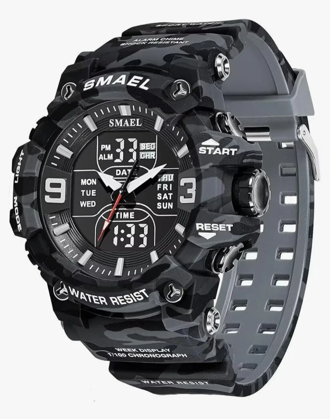 Reloj Smael Original En Caja (sumergible 50 Metros) — foto 1 Reloj Smael Original En Caja (sumergible 50 Metros)