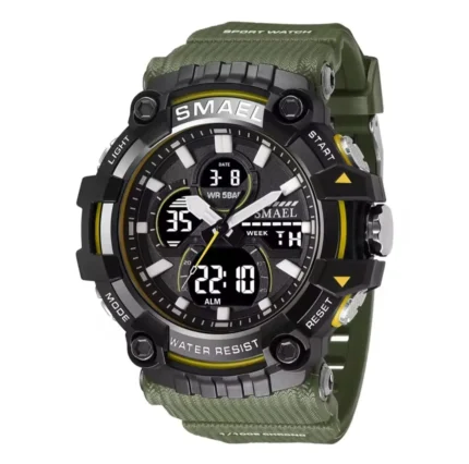 Reloj Smael Original En Caja (sumergible 50 Metros)